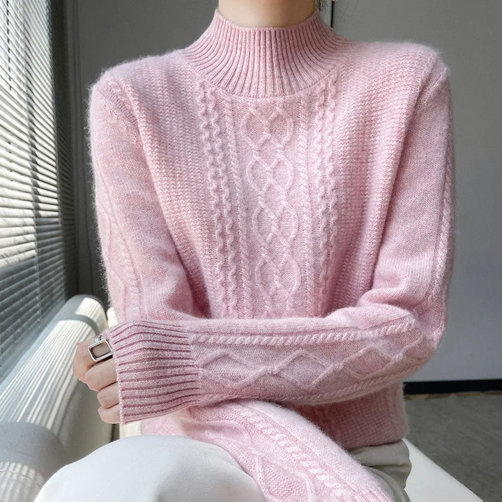 Arabella | Cashmere Cable Knit Sweater