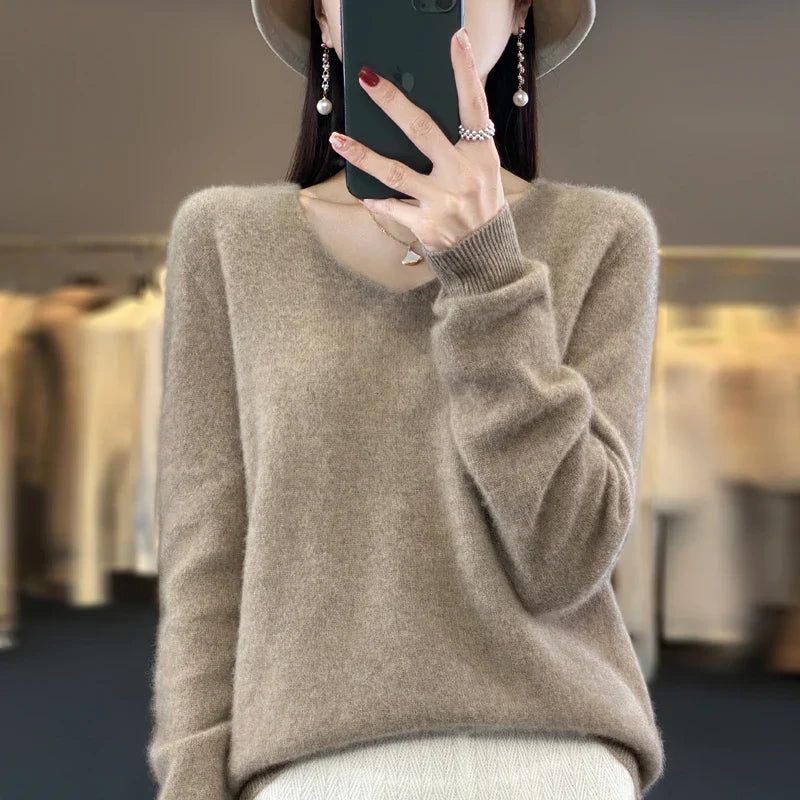 Elowen | Cashmere Soft-Touch Jumper