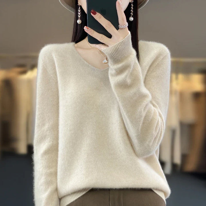 Elowen | Cashmere Soft-Touch Jumper
