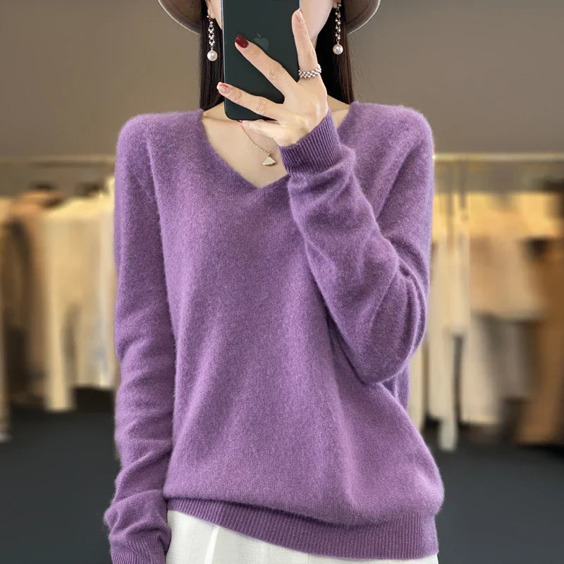 Elowen | Cashmere Soft-Touch Jumper