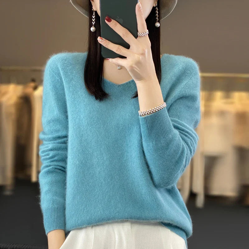 Elowen | Cashmere Soft-Touch Jumper