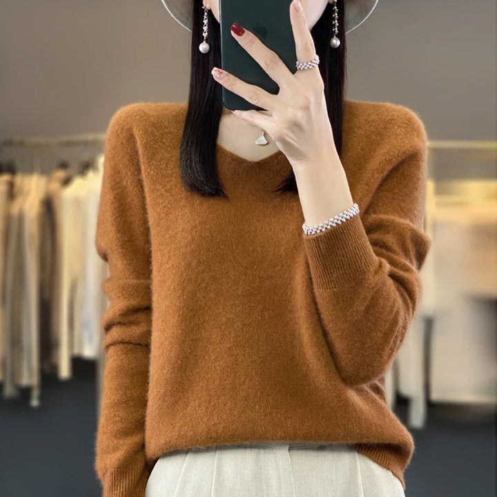 Elowen | Cashmere Soft-Touch Jumper
