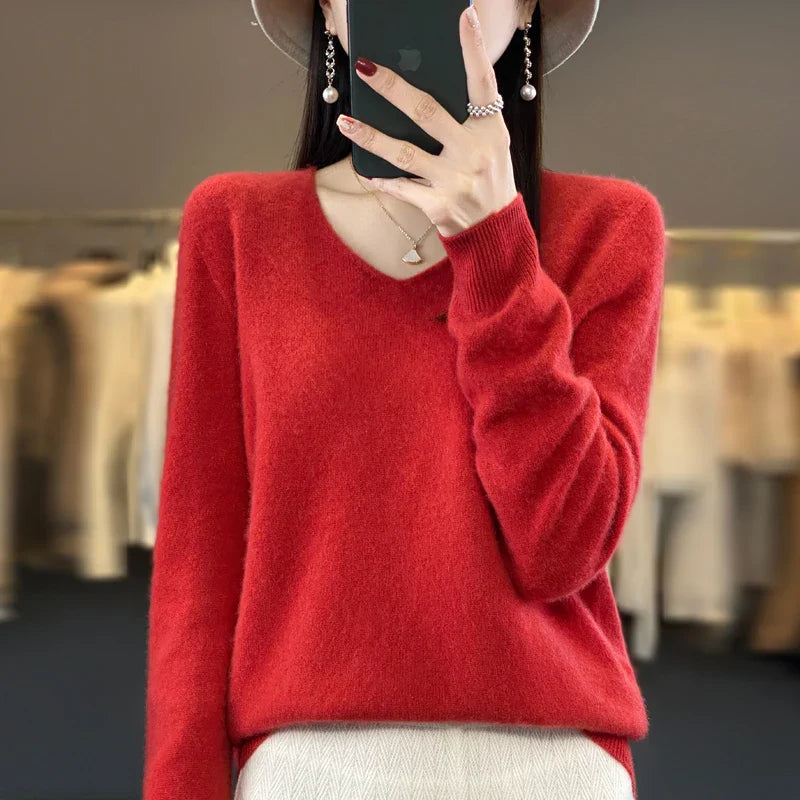Elowen | Cashmere Soft-Touch Jumper
