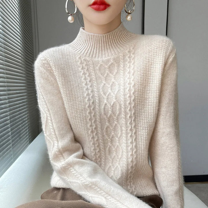 Arabella | Cashmere Cable Knit Sweater