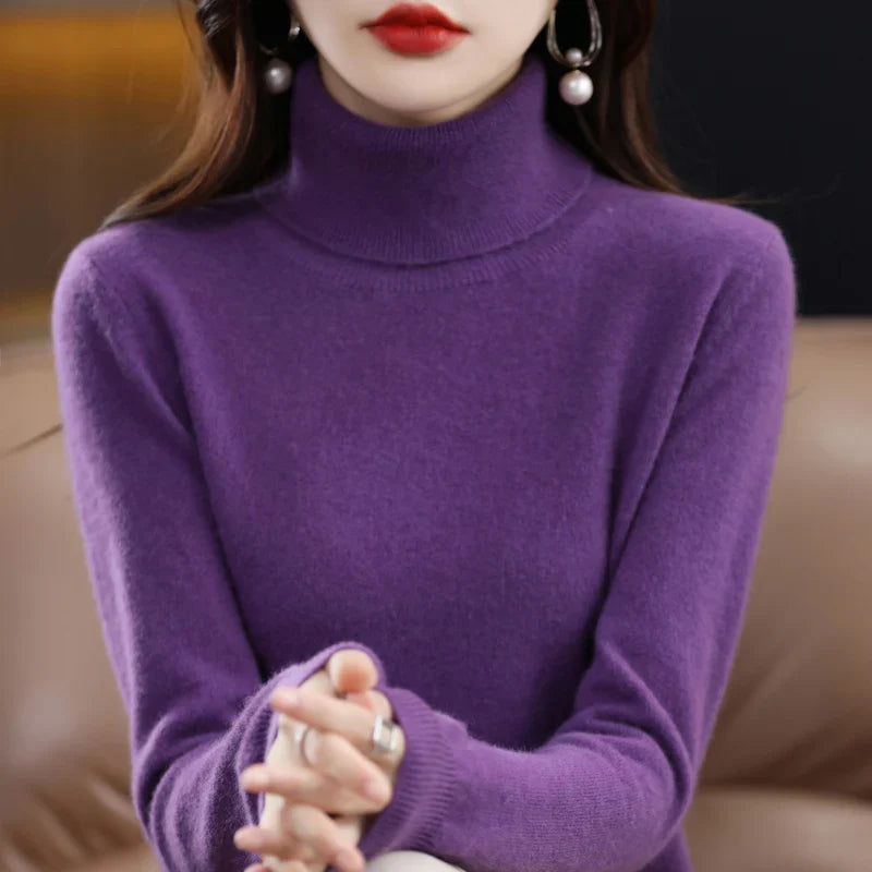 Amara London | Cashmere Turtleneck Sweater