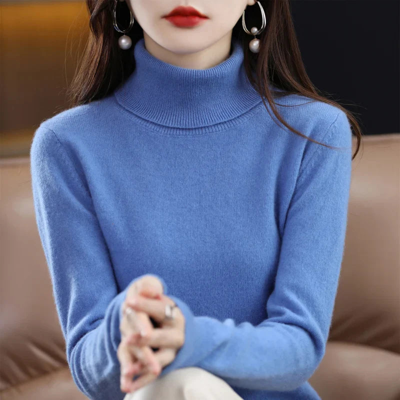 Amara London | Cashmere Turtleneck Sweater