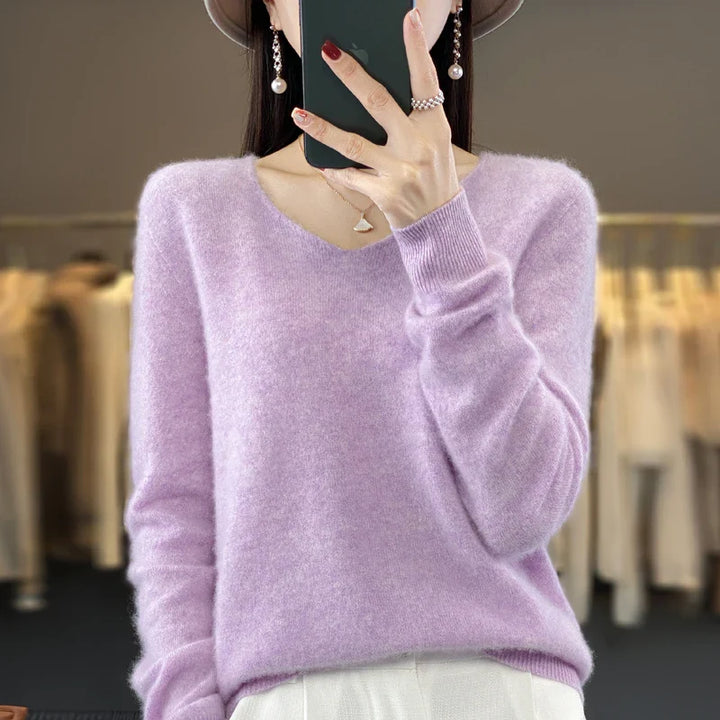 Elowen | Cashmere Soft-Touch Jumper