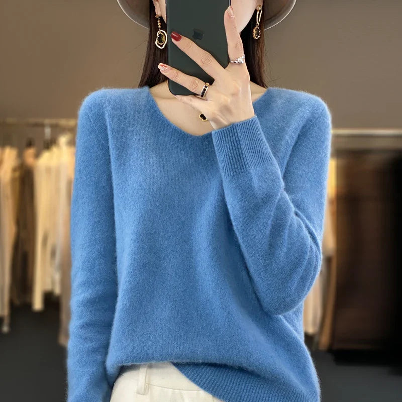 Elowen | Cashmere Soft-Touch Jumper