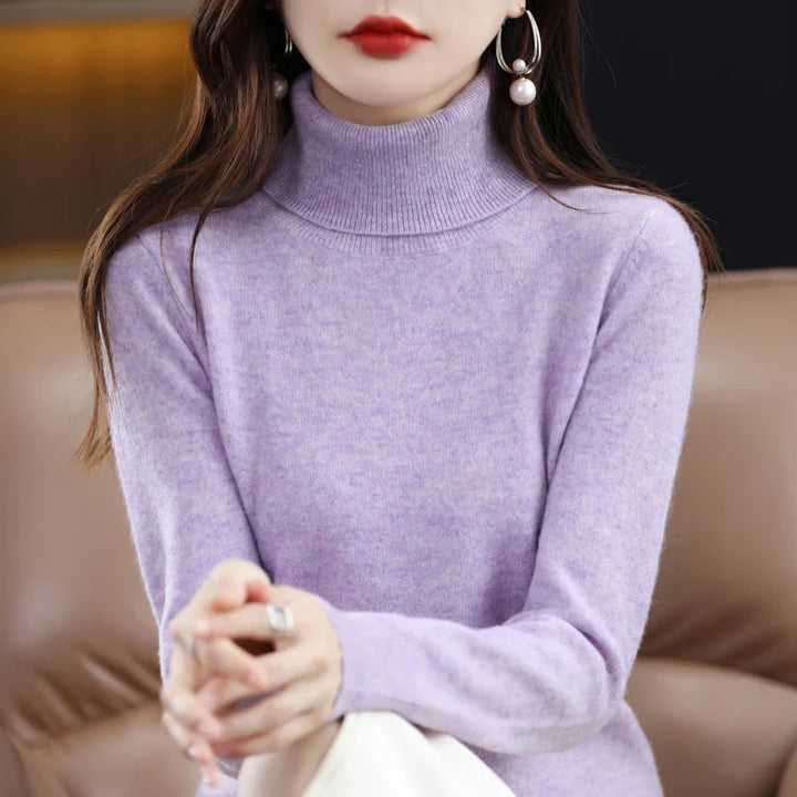 Amara London | Cashmere Turtleneck Sweater