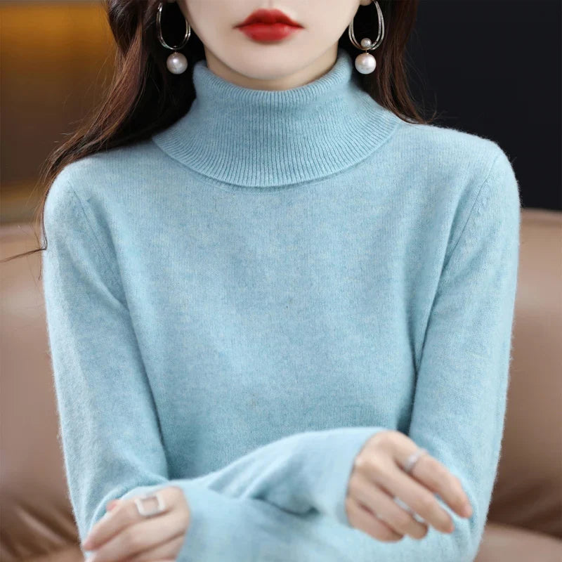 Amara London | Cashmere Turtleneck Sweater