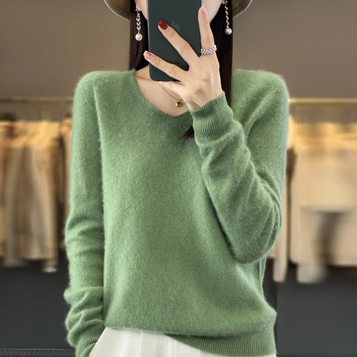 Elowen | Cashmere Soft-Touch Jumper