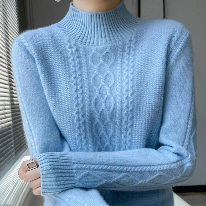 Arabella | Cashmere Cable Knit Sweater