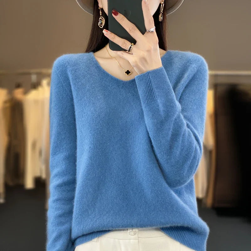 Elowen | Cashmere Soft-Touch Jumper