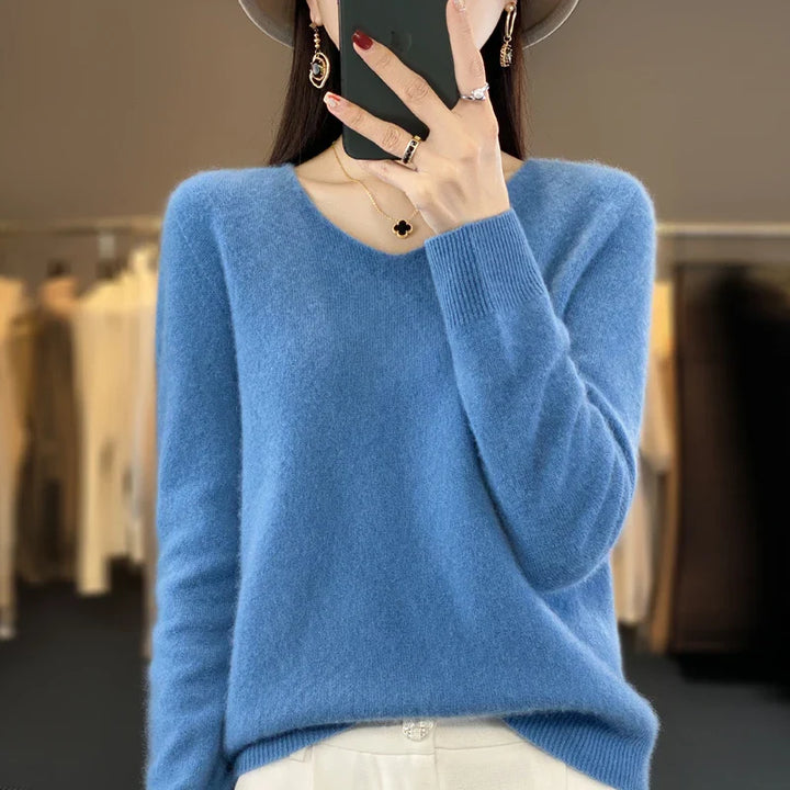 Elowen | Cashmere Soft-Touch Jumper