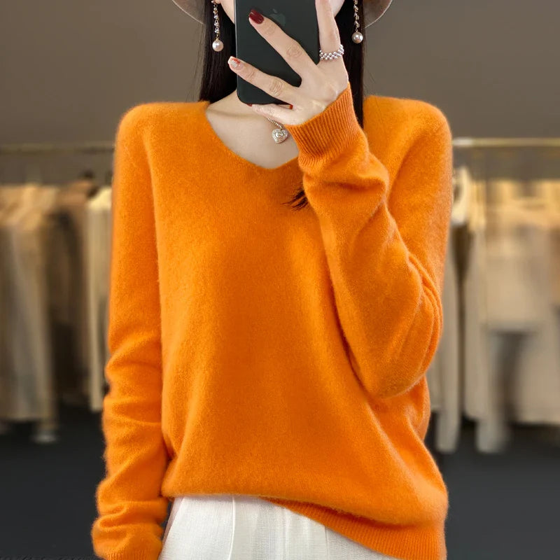 Elowen | Cashmere Soft-Touch Jumper