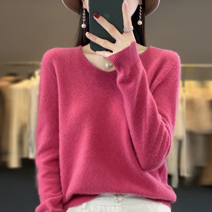 Elowen | Cashmere Soft-Touch Jumper