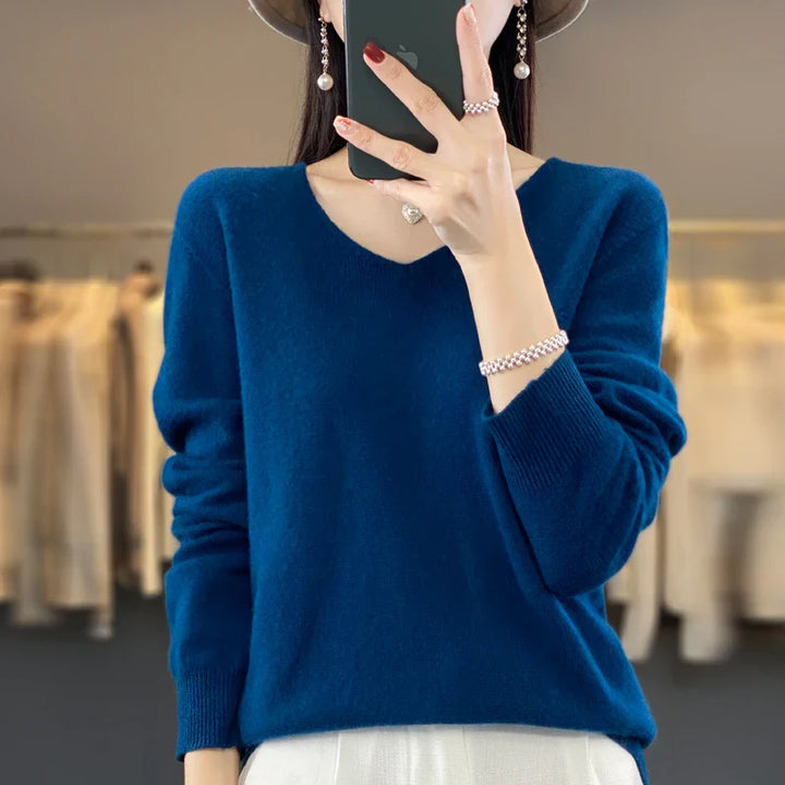 Elowen | Cashmere Soft-Touch Jumper