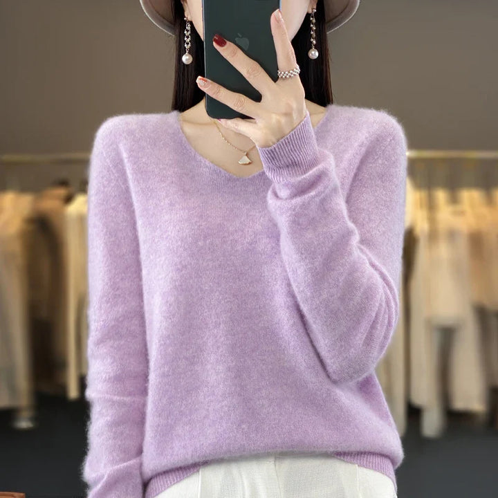 Elowen | Cashmere Soft-Touch Jumper