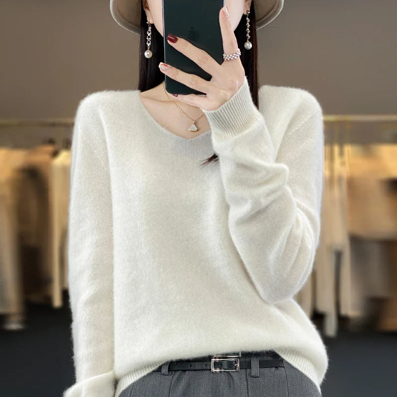 Elowen | Cashmere Soft-Touch Jumper