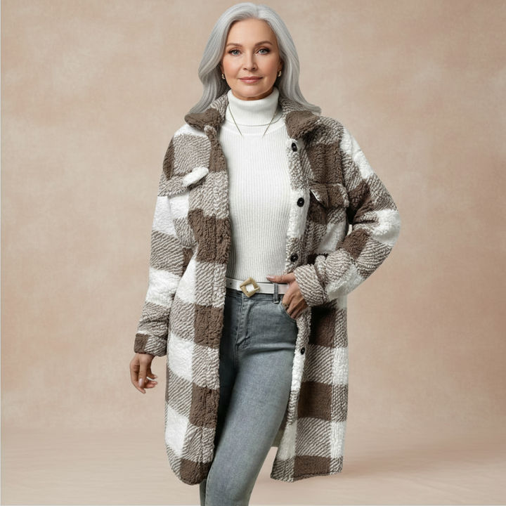 Ariella | Warm Fleece Overcoat